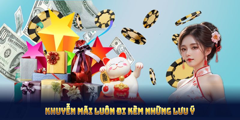 Khuyến mãi RIKVIP luôn đi kèm những lưu ý nhằm đảm bảo tính minh bạch
